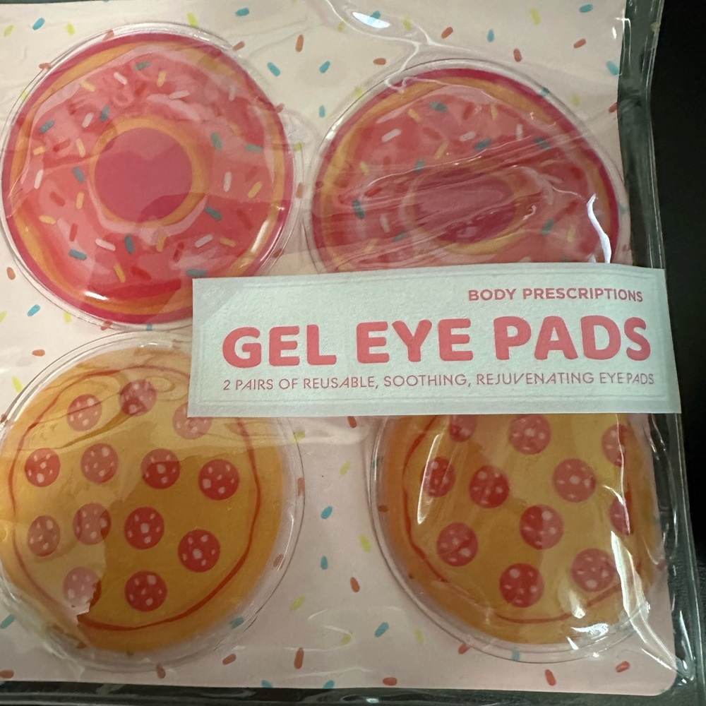 Body Prescriptions Pink and Orange Gel Eye Pads
